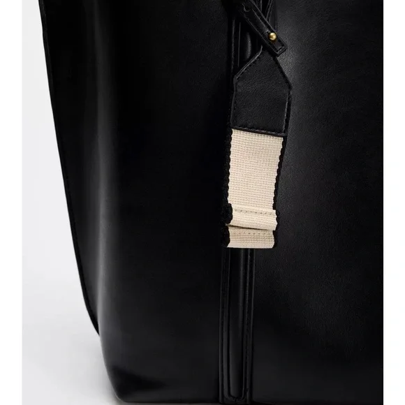 Zara Tote Bag Black - Picture 7 of 10